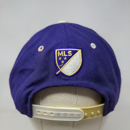 Orlando City Snapback Hat Purple OSFA Embroidered Logo MLS Adidas