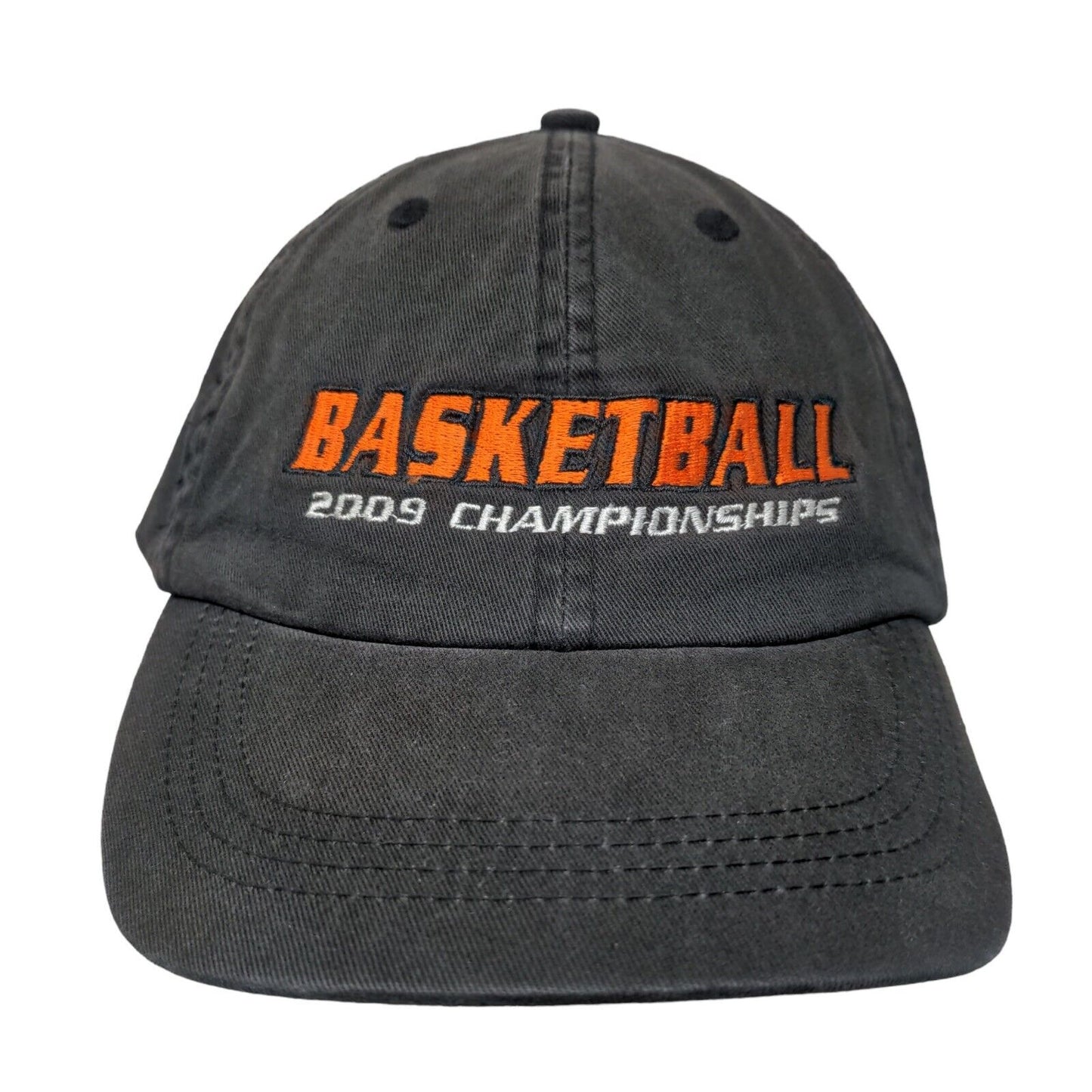 Alternative Men's Slideback Hat Black Embroidered 2009 Basketball Championships