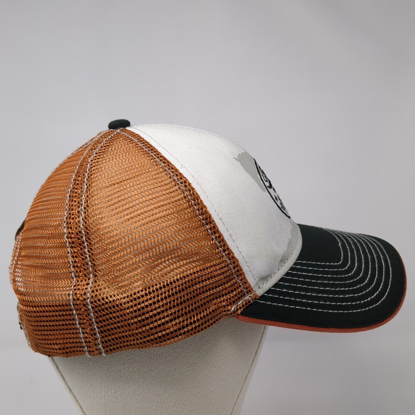 Cowboy Strong Snapback Mesh Back Trucker Hat Multi One Size Buck Wear