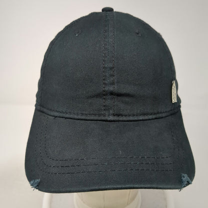 Guinness Baseball Cap Black One Size Extra Stout Distressed Brim Dublin Beer Hat