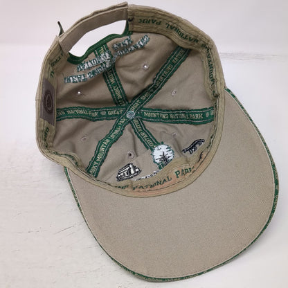 Great Smoky Mountains Association Baseball Cap Beige One Size National Park Hat