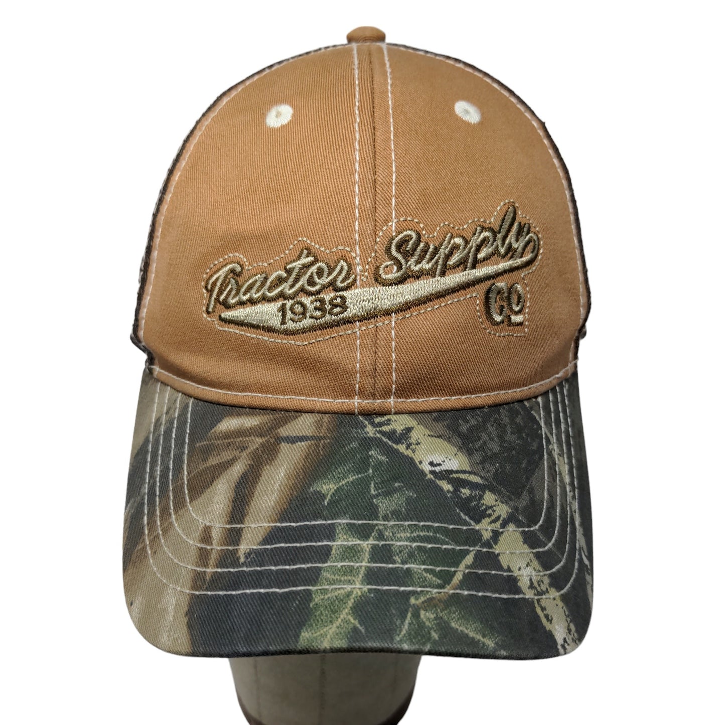 Tractor Supply Men's Strapback Mesh Back Hat Multicolor Embroidered Logo