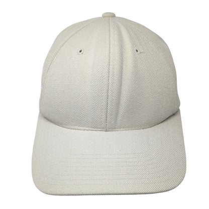 Top Of The World Fitted Baseball Cap Beige 7 1/4 Lightweight Vented Holes Blank