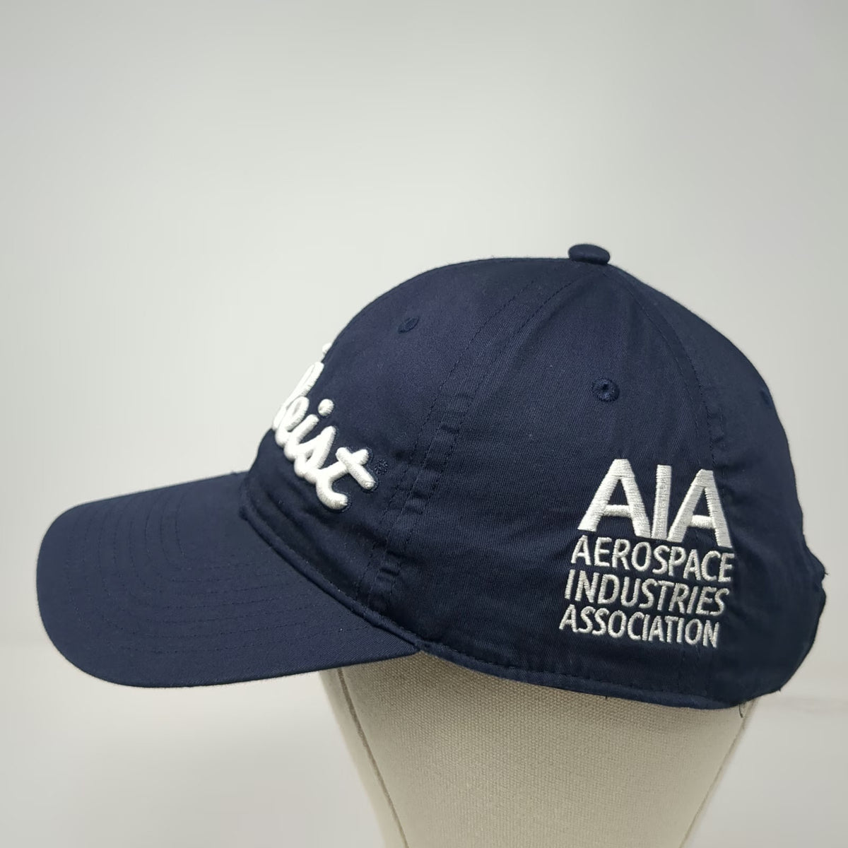 Titleist Baseball Cap Blue One Size AIA Aerospace Industries Association Hat