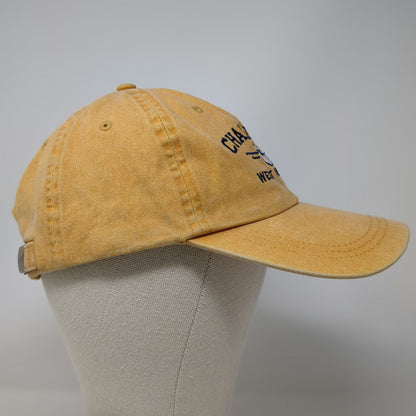 South Athletics Baseball Cap Yellow One Size Charleston West Virginia Cotton Hat