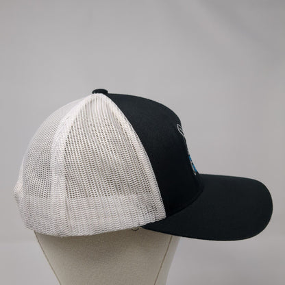 Boise River R&T Snapback Mesh Back Trucker Hat Black OSFA Adjustable