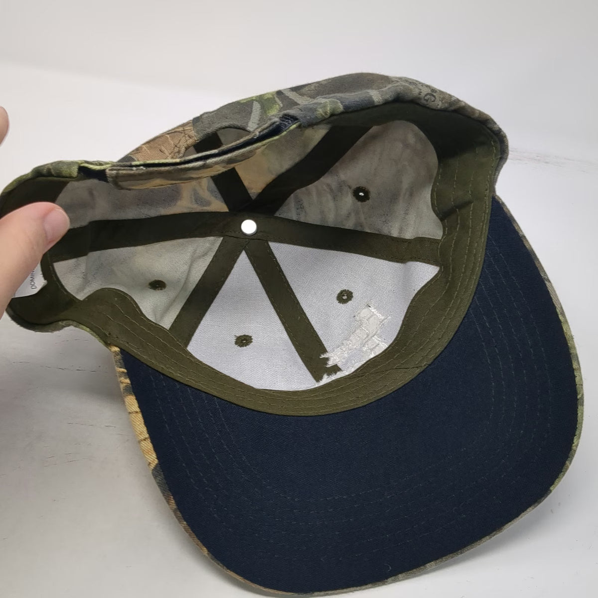 Superflauge Baseball Cap Green One Size Camo Funk Boiler Service Strapback Hat