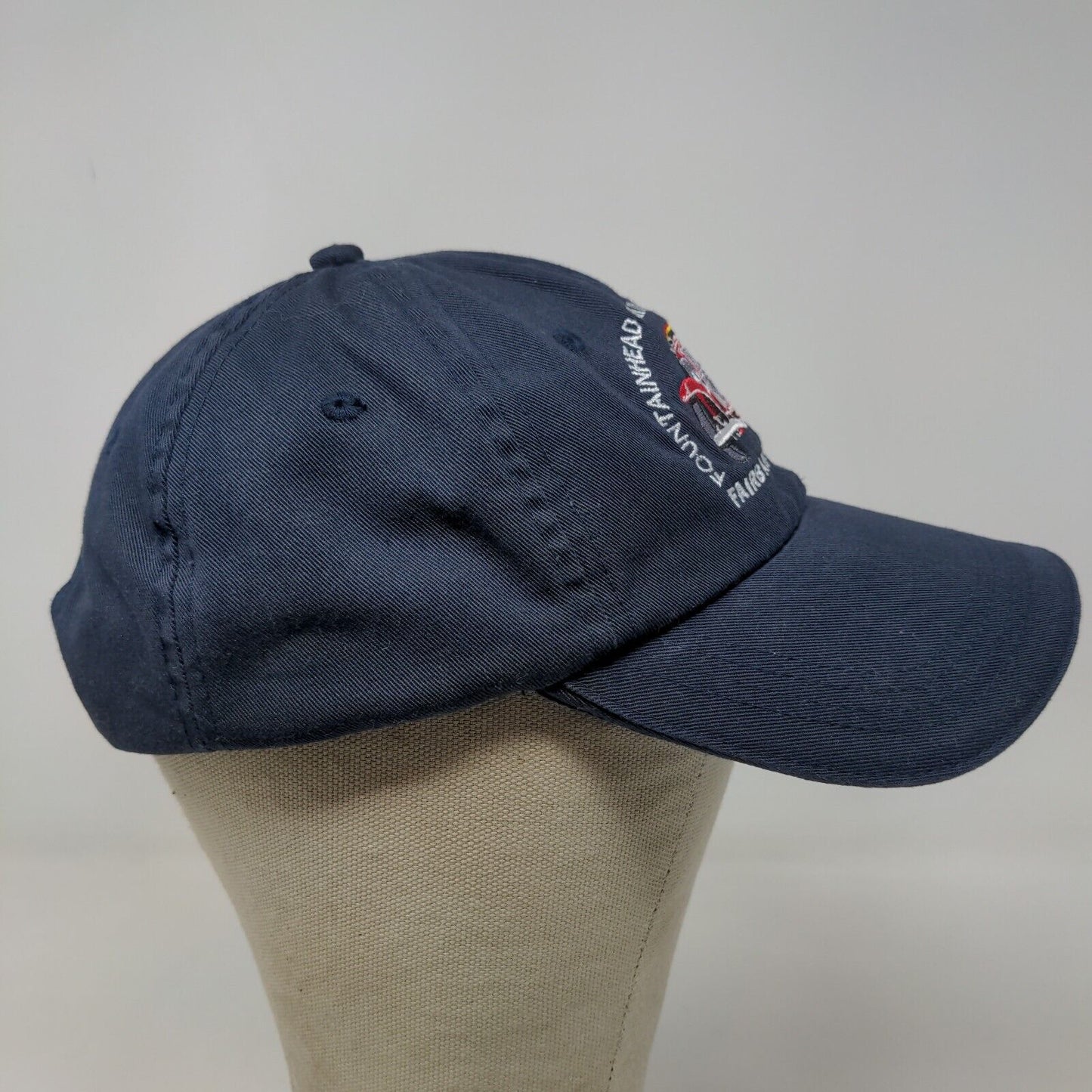 Ram Men's Strapback Hat Blue Adjustable Embroidered Alaska Auto Museum