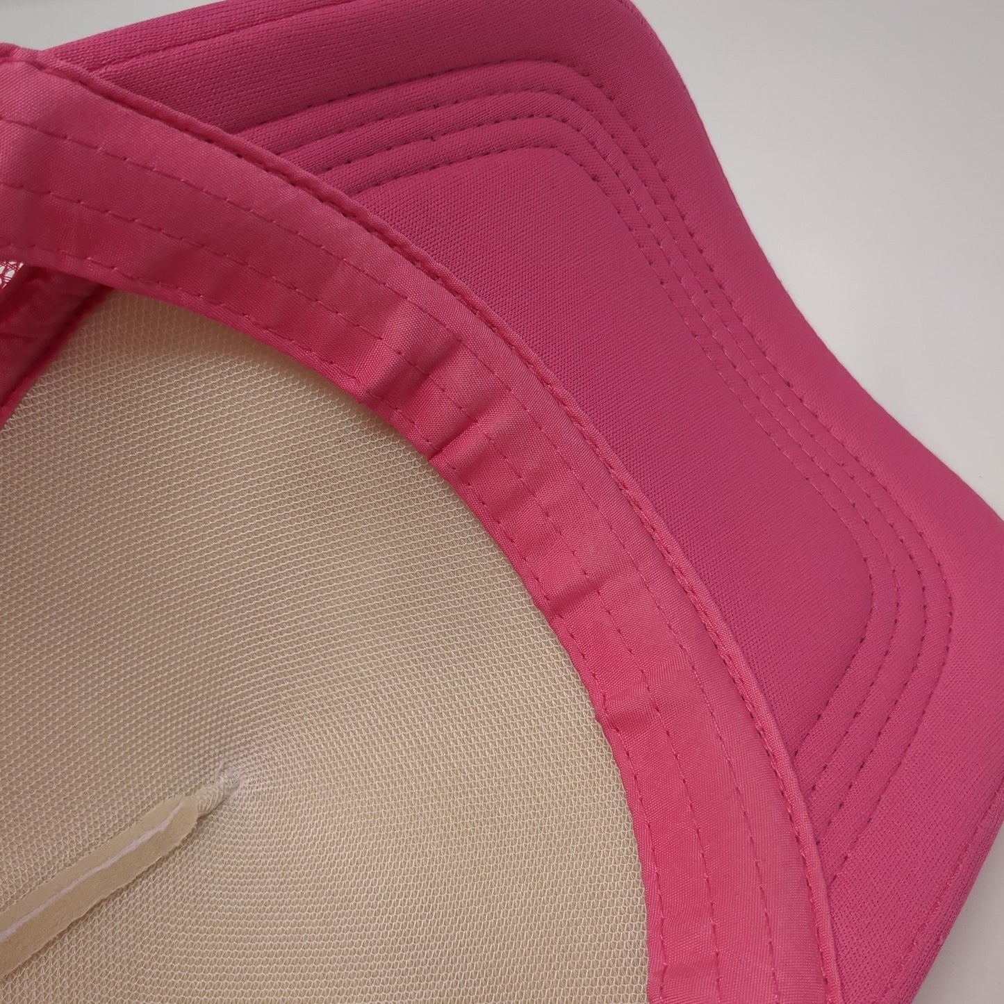 Support Day Drinking Snapback Trucker Hat Pink One Size Mesh Back