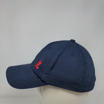Disney Mickey Mouse Slideback Hat Blue Adult Embroidered Solid 6 Panel