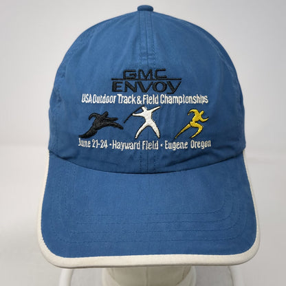 Richardson Baseball Cap Blue One Size GMC Envoy Track Field Eugene Oregon Hat