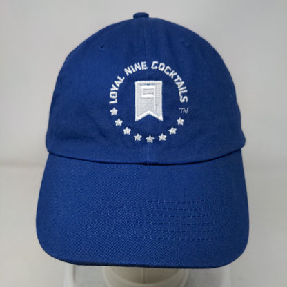 Loyal Nine Cocktails Slideback Hat Blue One Size Embroidered 6 Panel