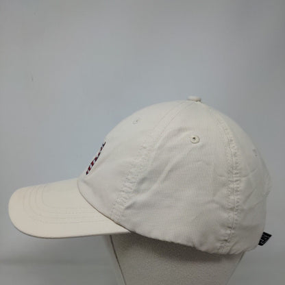 Celebration Golf Club Strapback Hat Tan Classic Cut Embroidered Ahead