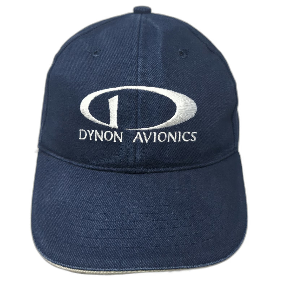 Dynon Avionics Baseball Cap Blue One Size Adjustable Strapback Aviation Logo Hat