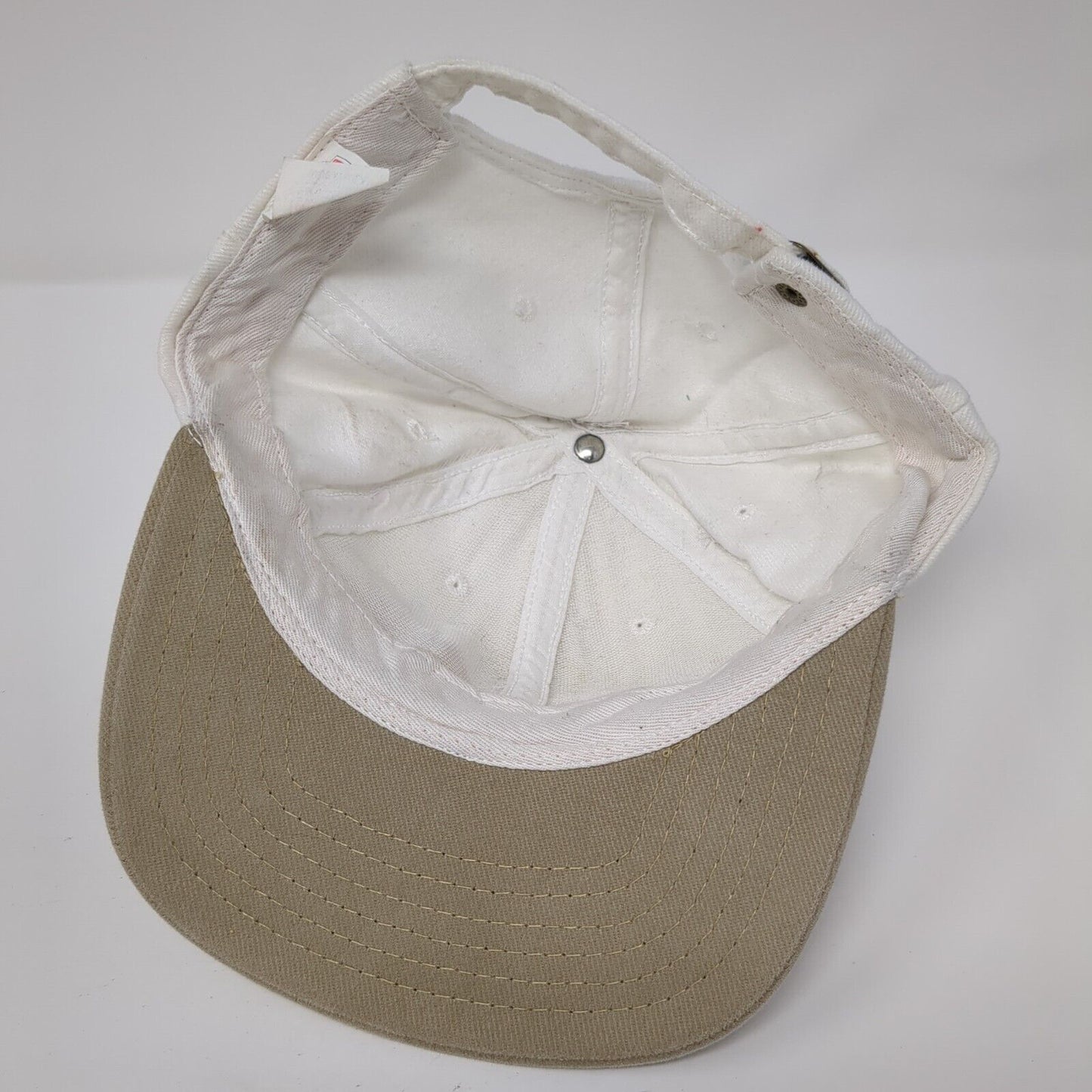 Enjoy Coca-Cola Slideback Hat White OS Adjustable Embroidered American Needle