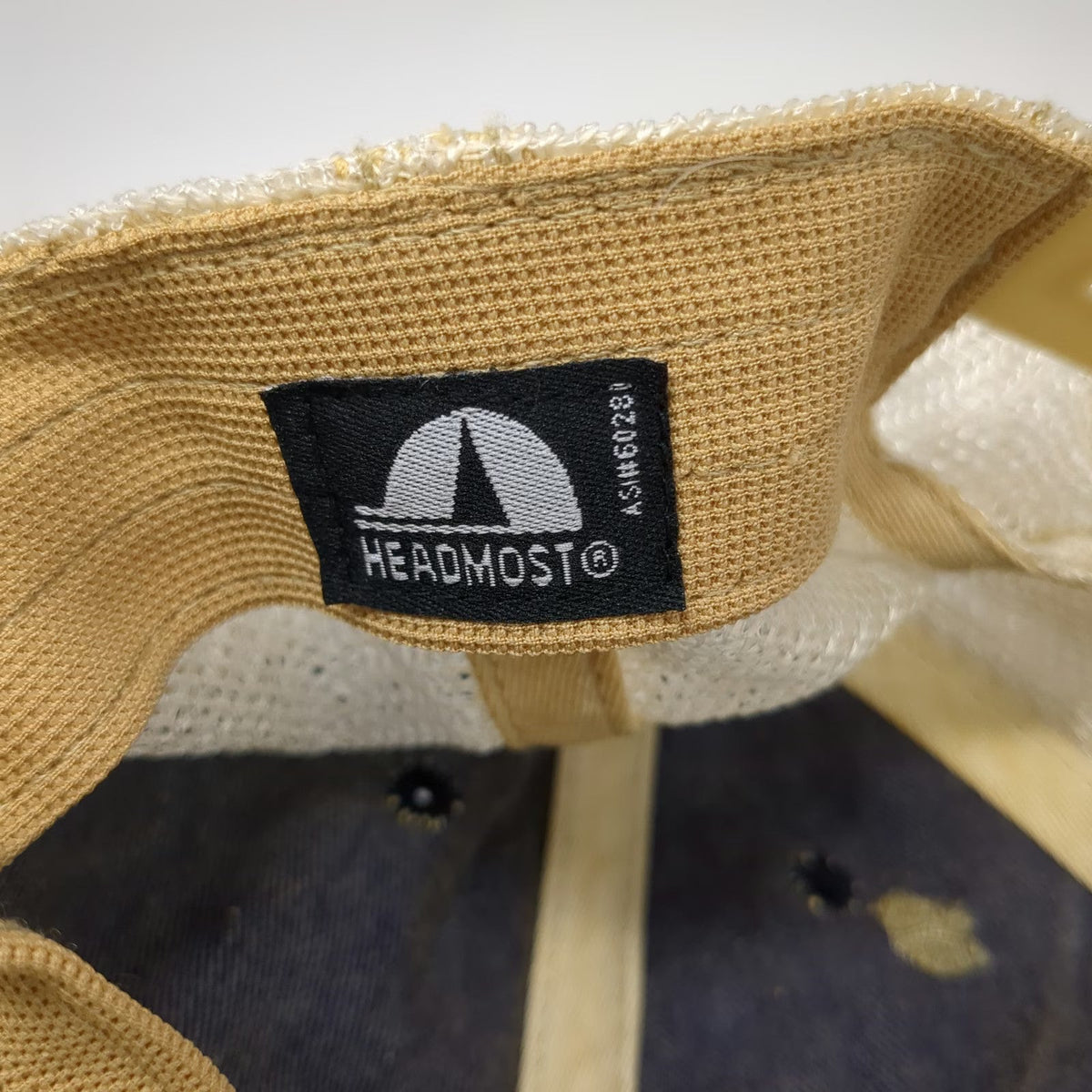 Headmost Blue Trucker Hat One Size Pantano Outdoor Supply Distressed Snapback