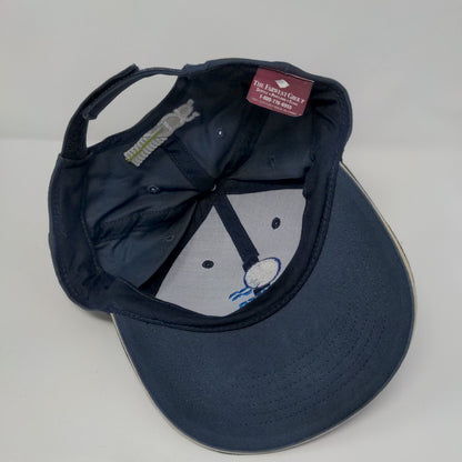 United Pipe & Supply Strapback Hat Blue OSFA Adjustable Embroidered