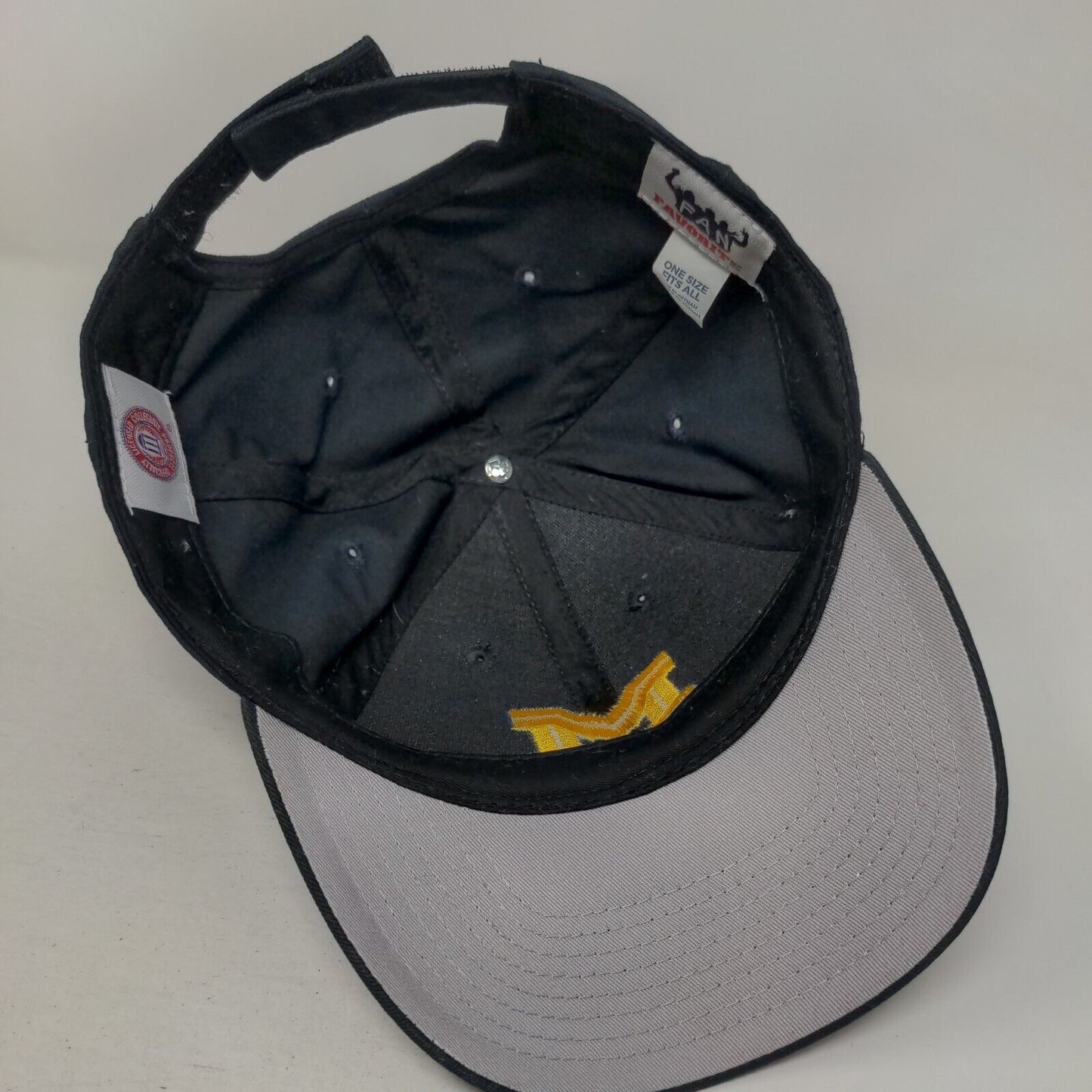Michigan Wolverines Strapback Hat Blue OSFA Embroidered Logo NCAA Fan Favorite