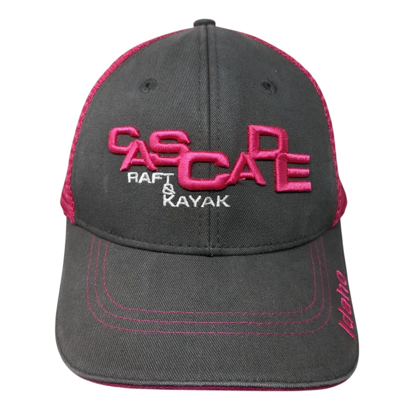 Cascade Raft & Kayak Idaho Payette River Snapback Trucker Hat Multi OS Mesh Vie