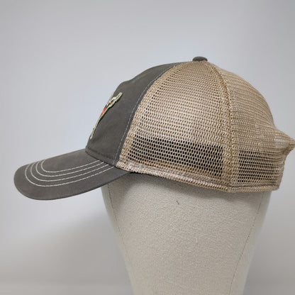 Sugar Creek Collection Trucker Hat Gray One Size USA Patch Mesh Back Southwest