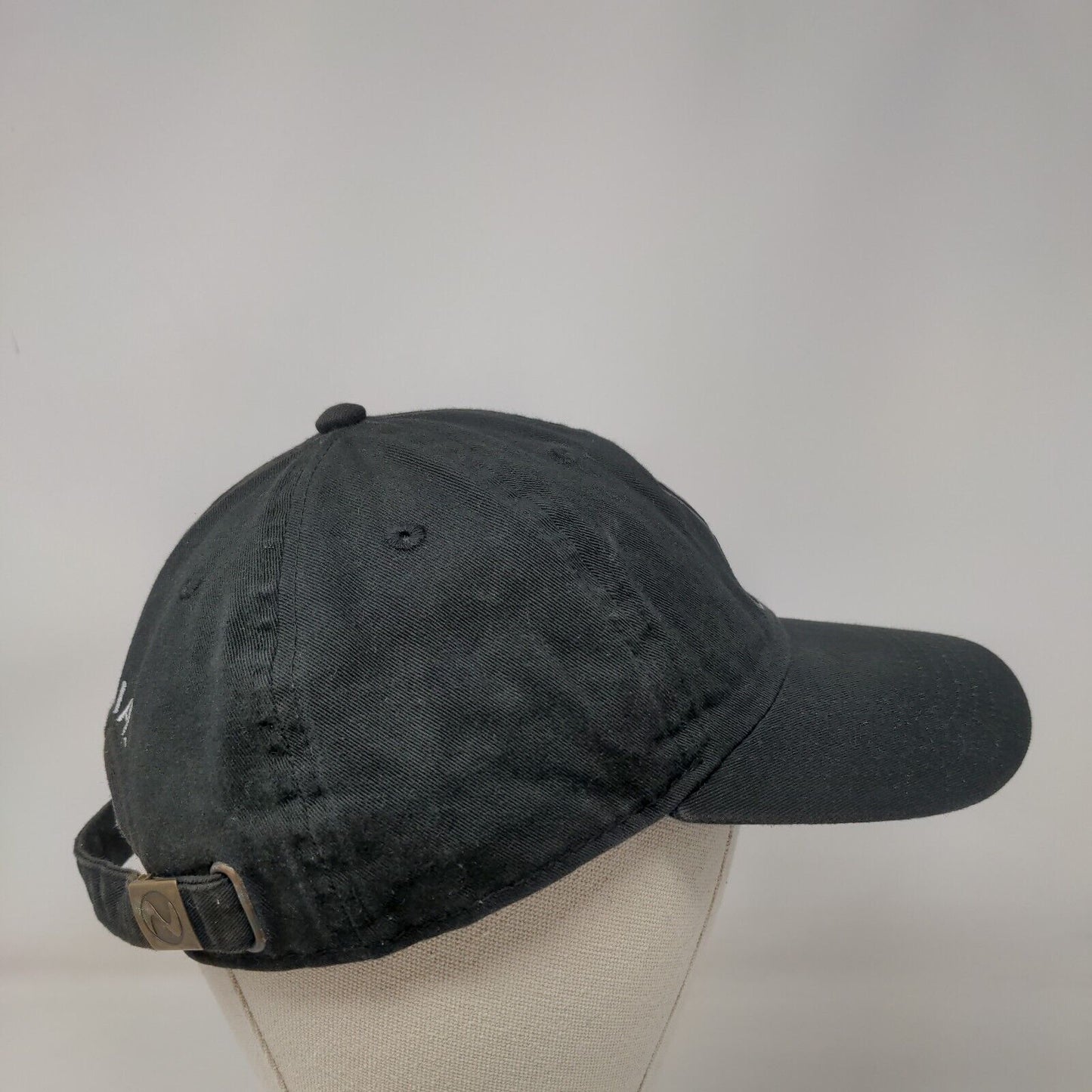Suforia Slideback Hat Black OSFA Embroidered Logo Adjustable Newhattan