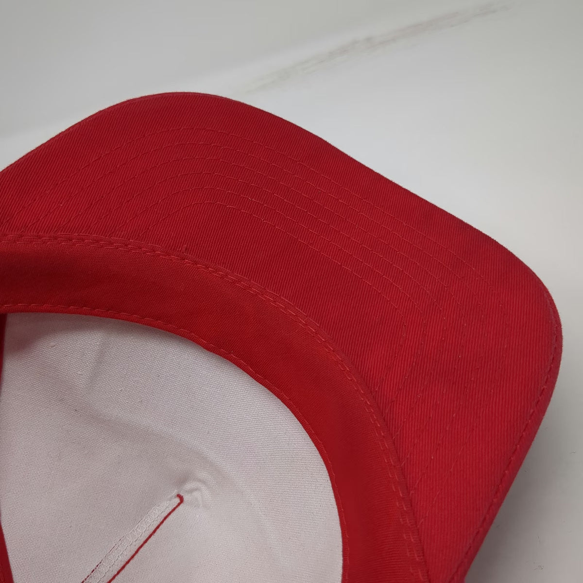 Sportsman Trucker Hat Red One Size Big Service Jensen Utah Mesh Snapback Graphic