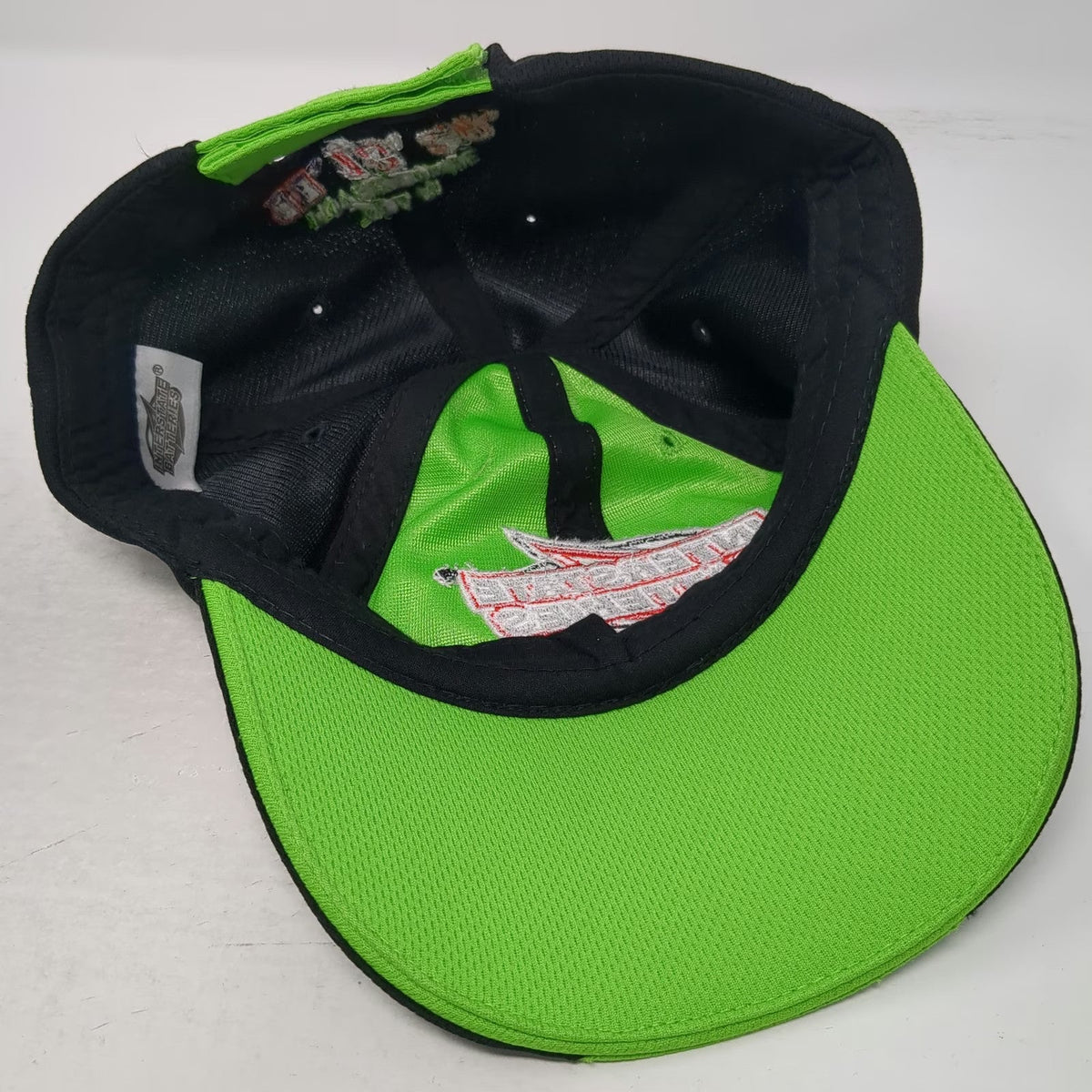 Interstate Batteries Baseball Cap Green Black One Size Team 11.18.20 Embroidered
