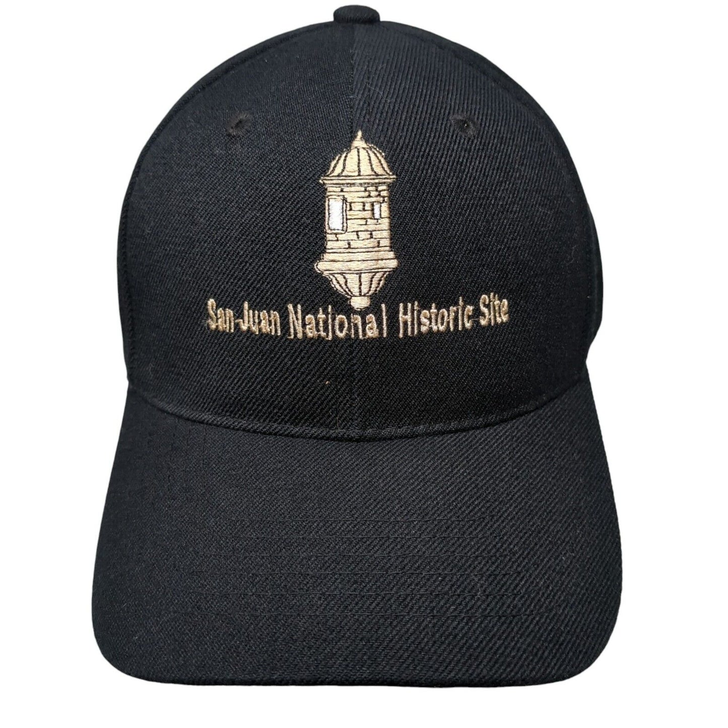 San Juan National Historic Site Strapback Hat Black OSFA Embroidered