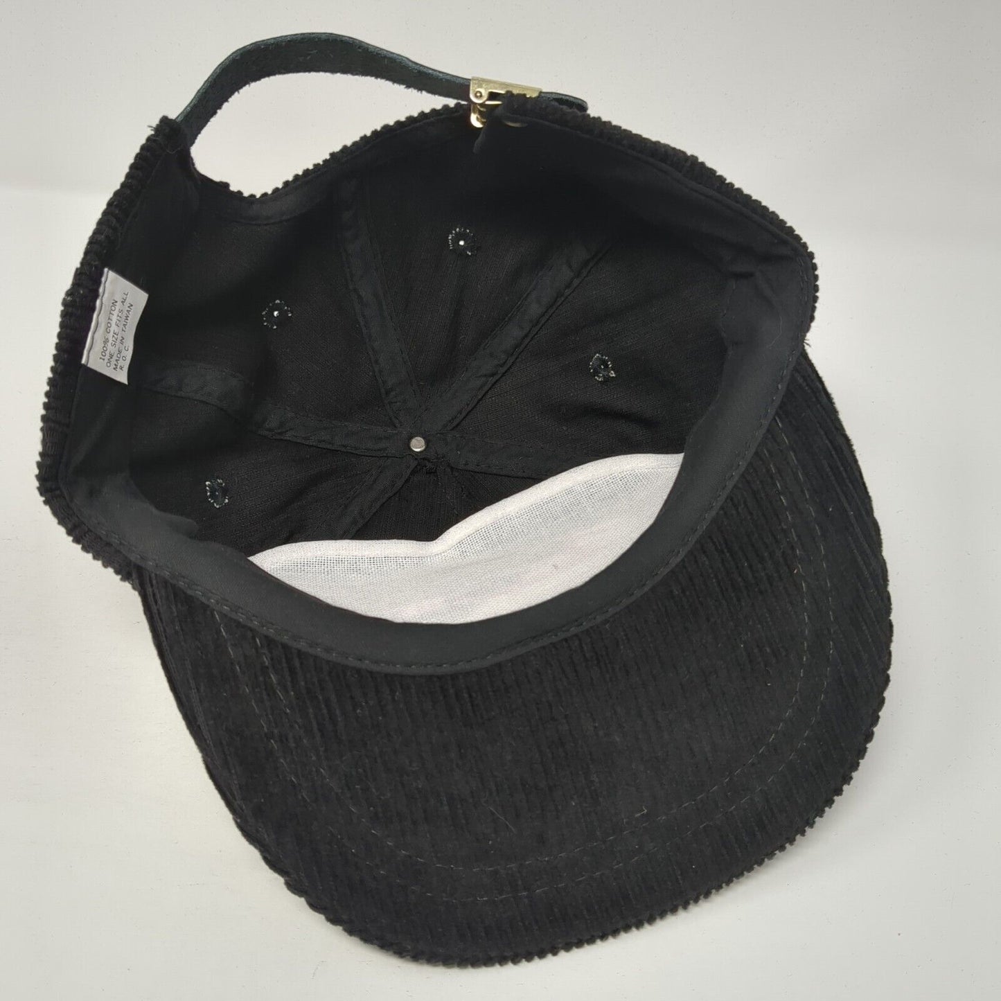 Pacific Rim Construction San Juan Island Snapback Hat Black OS Corduroy Cotton
