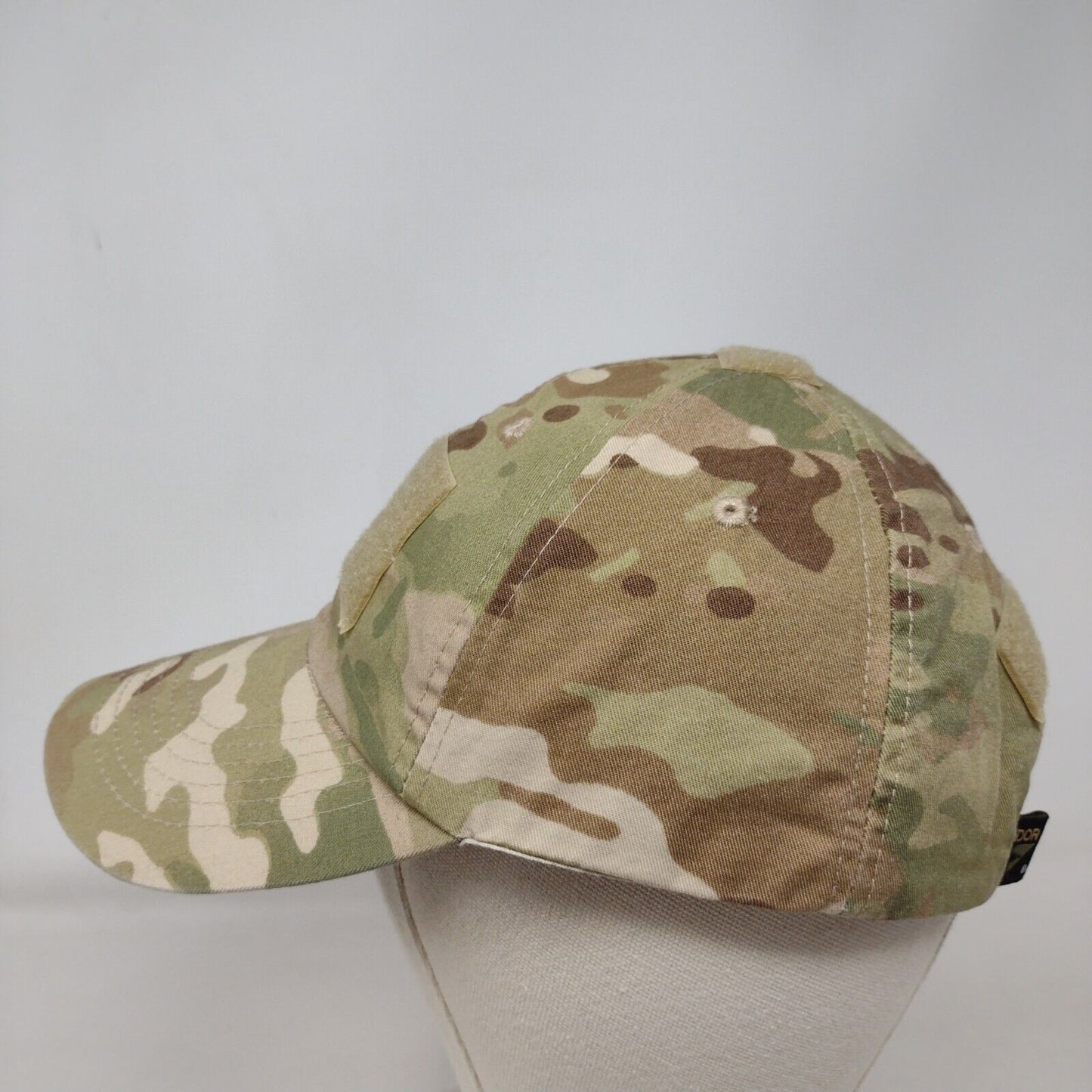 Unbranded Slideback Hat Camouflage OS Adjustable Vented Holes Blank Multicam