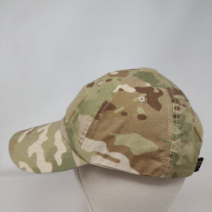 Unbranded Slideback Hat Camouflage OS Adjustable Vented Holes Blank Multicam