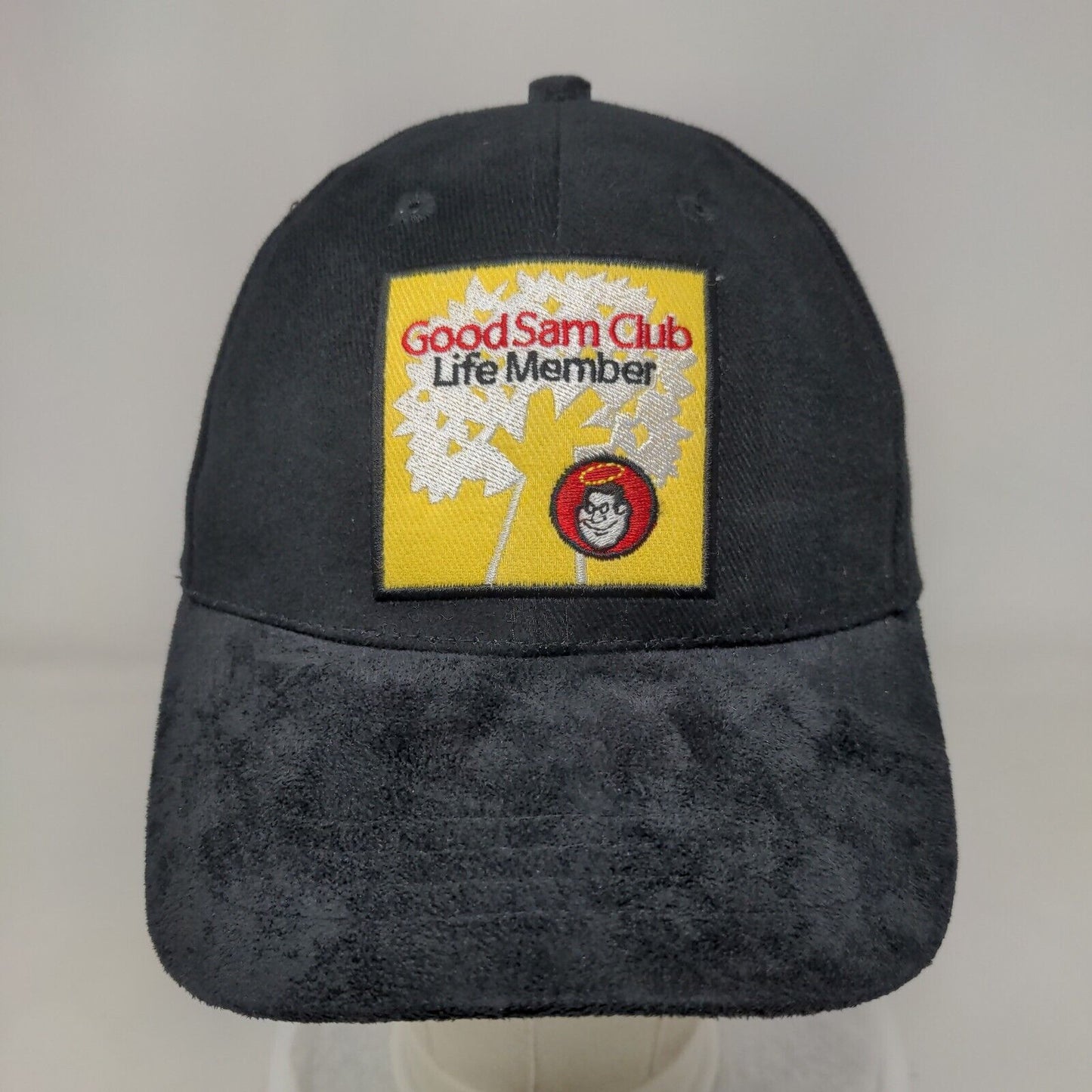 Good Sam Club Life Member Slideback Hat Black OSFA Adjustable 6 Panel