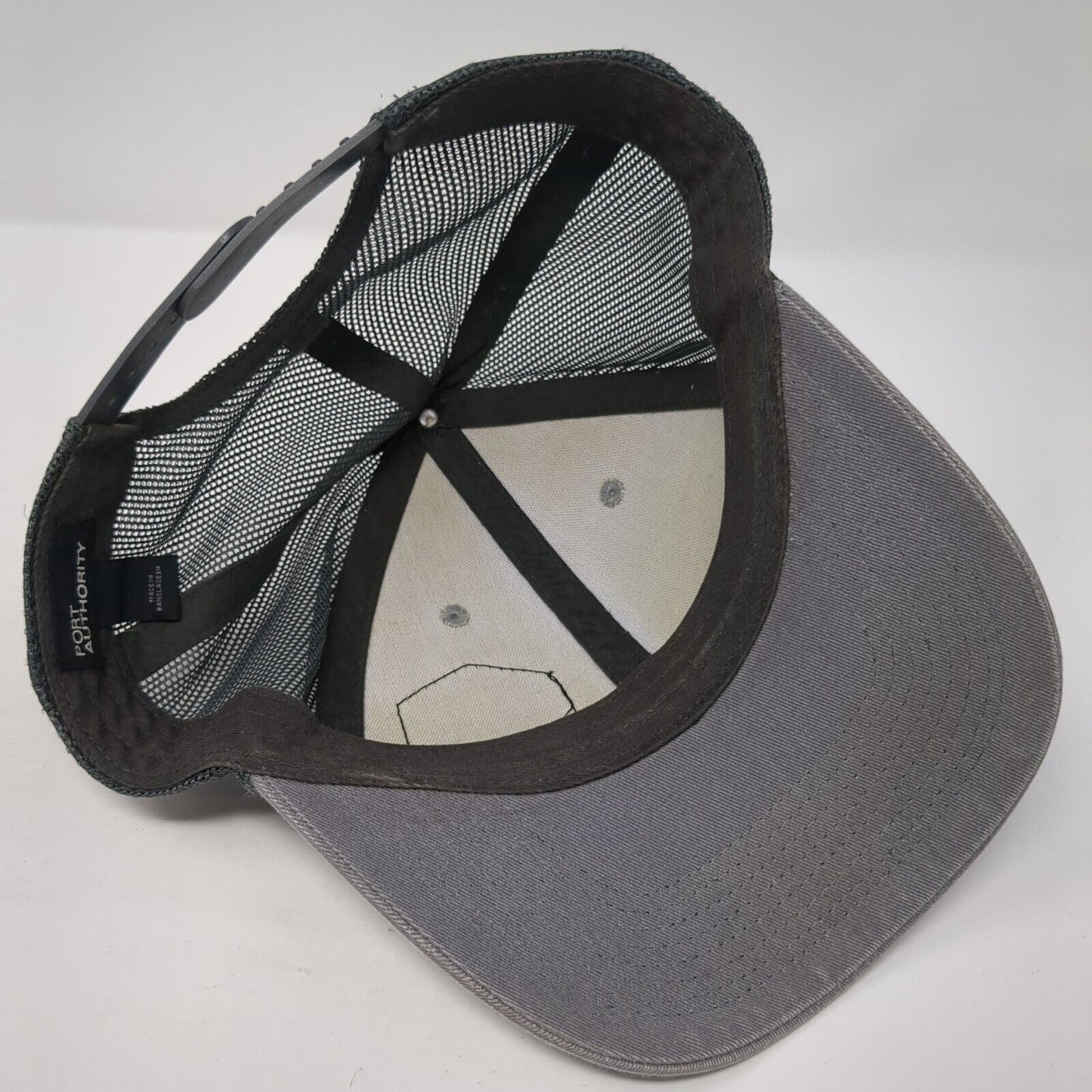 Idaho Mountain Touring Patch Snapback Trucker Hat Gray One Size Outdoor