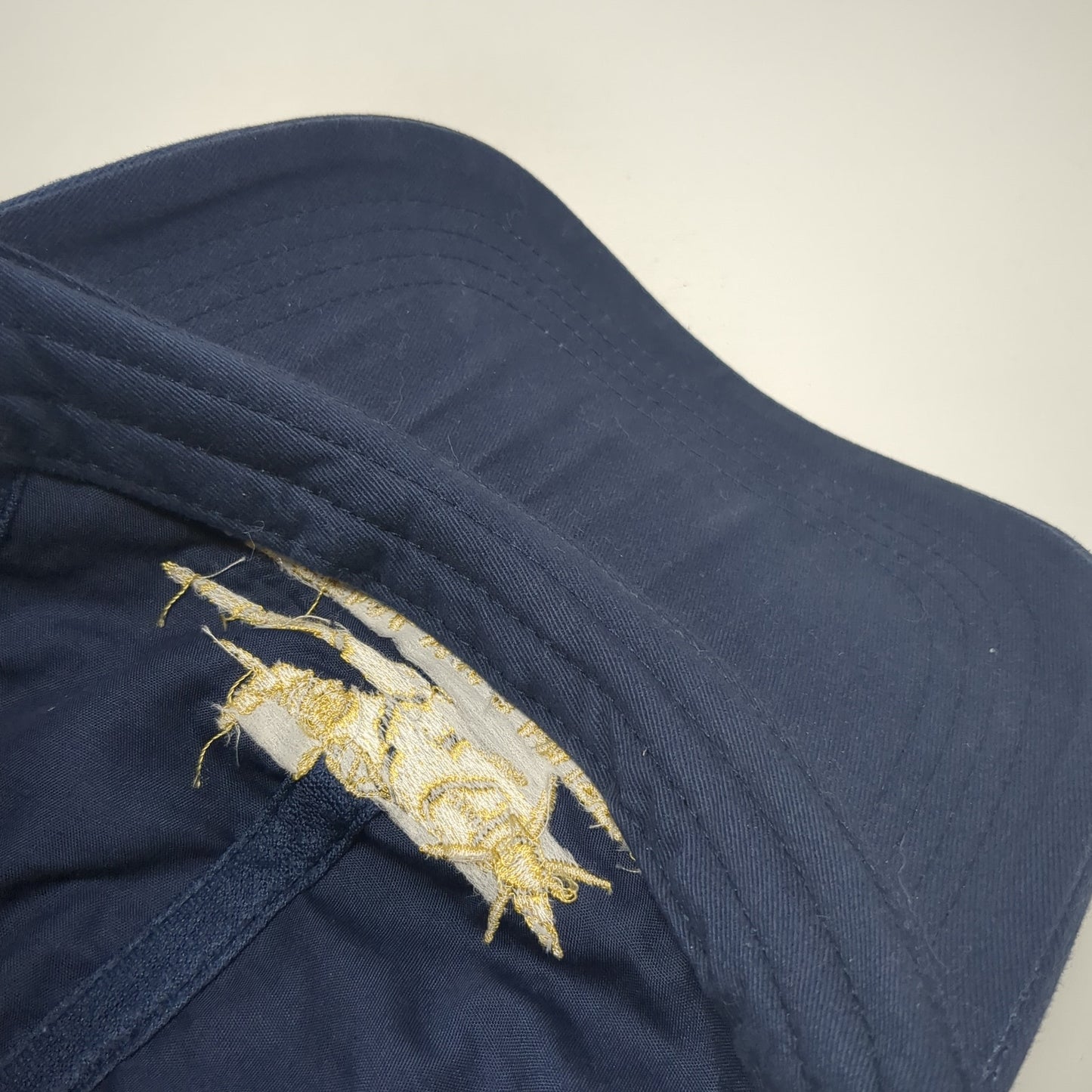 Imperial War Museum Slideback Hat Blue One Size Adjustable Embroidered