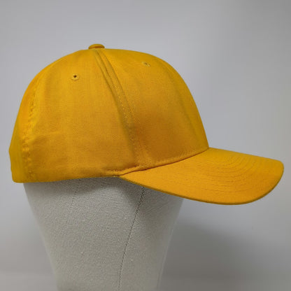 Flexfit Yupoong Simplot Idaho Plant Baseball Cap Yellow XL Stretch Fit Hat