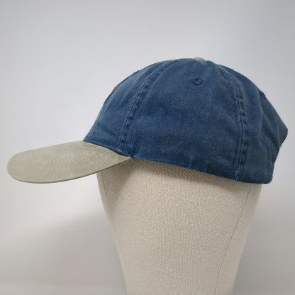 OTTO Baseball Cap Blue Beige One Size Cancun Beach Mexico Souvenir Slideback Hat