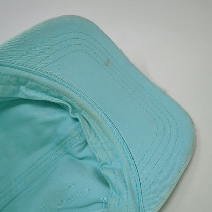 American Eagle Baseball Cap Blue One Size Distressed Cotton Slideback Plain Hat
