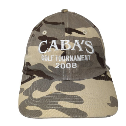 Cabas Golf Tournament 2008 Strapback Hat Camouflage OS Adjustable Port Authority