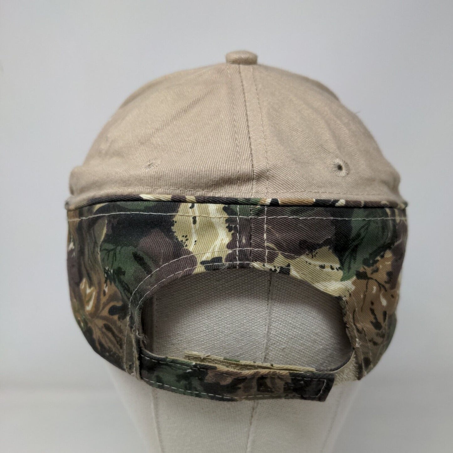 Alpha Machine And Repair Strapback Hat Multicolor OSFM Camo Trim Otto