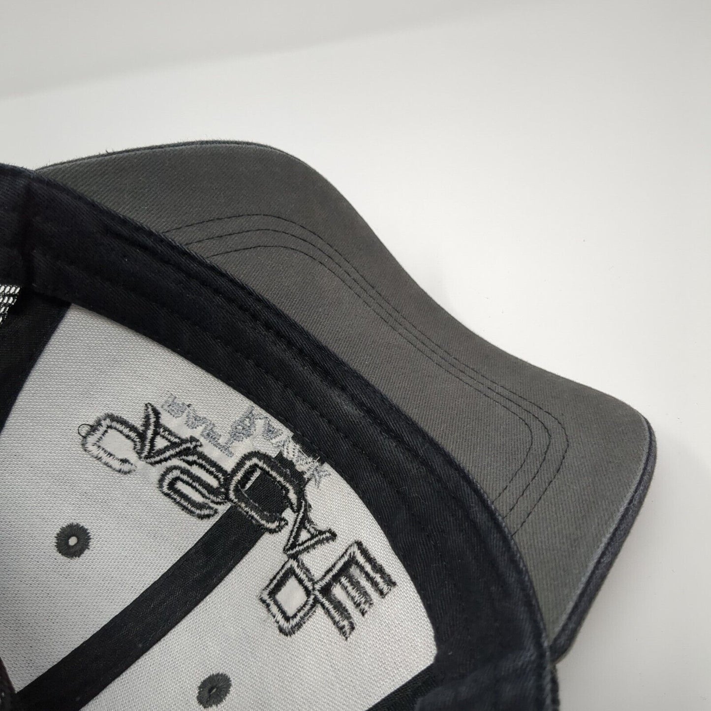 Cascade Raft & Kayak Snapback Trucker Hat Gray One Size Mesh Back