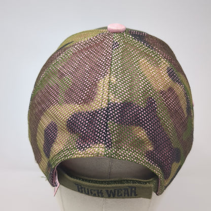 Hunt Like A Girl! Baseball Cap Multicolor OS Adjustable Distressed Buck Wear