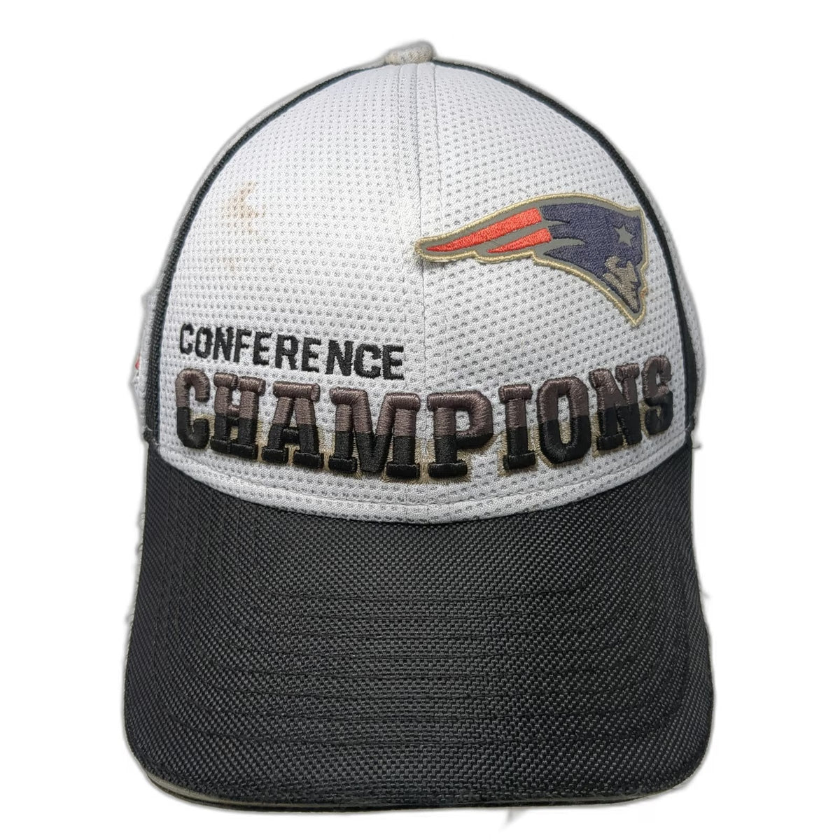 New England Patriots NFL New Era Cap Gray One Size Strapback SB XLIX Champs Hat