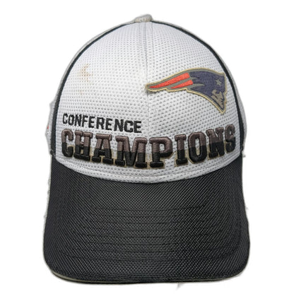 New England Patriots NFL New Era Cap Gray One Size Strapback SB XLIX Champs Hat
