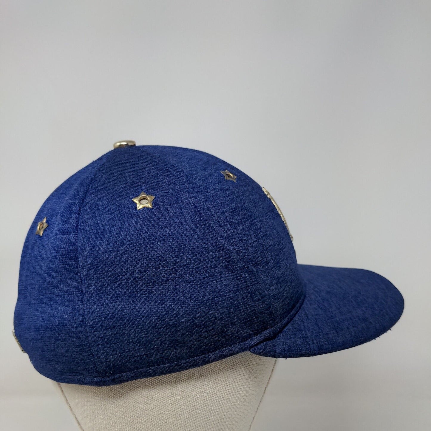 MLB LA Dodgers Fitted Hat Blue Size 7 1/8 Embroidered Logo New Era 59Fifty