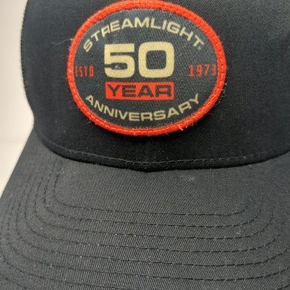 Sportex Trucker Hat Black One Size Streamlight 50 Year Anniversary Mesh Snapback