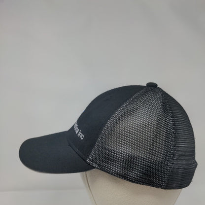 CJ Precision Machine Inc Snapback Trucker Hat Black OS Mesh Back Port Authority
