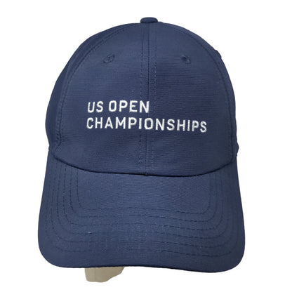 American Needle Men's Strapback Hat Blue US Open Championships Embroidered Logo