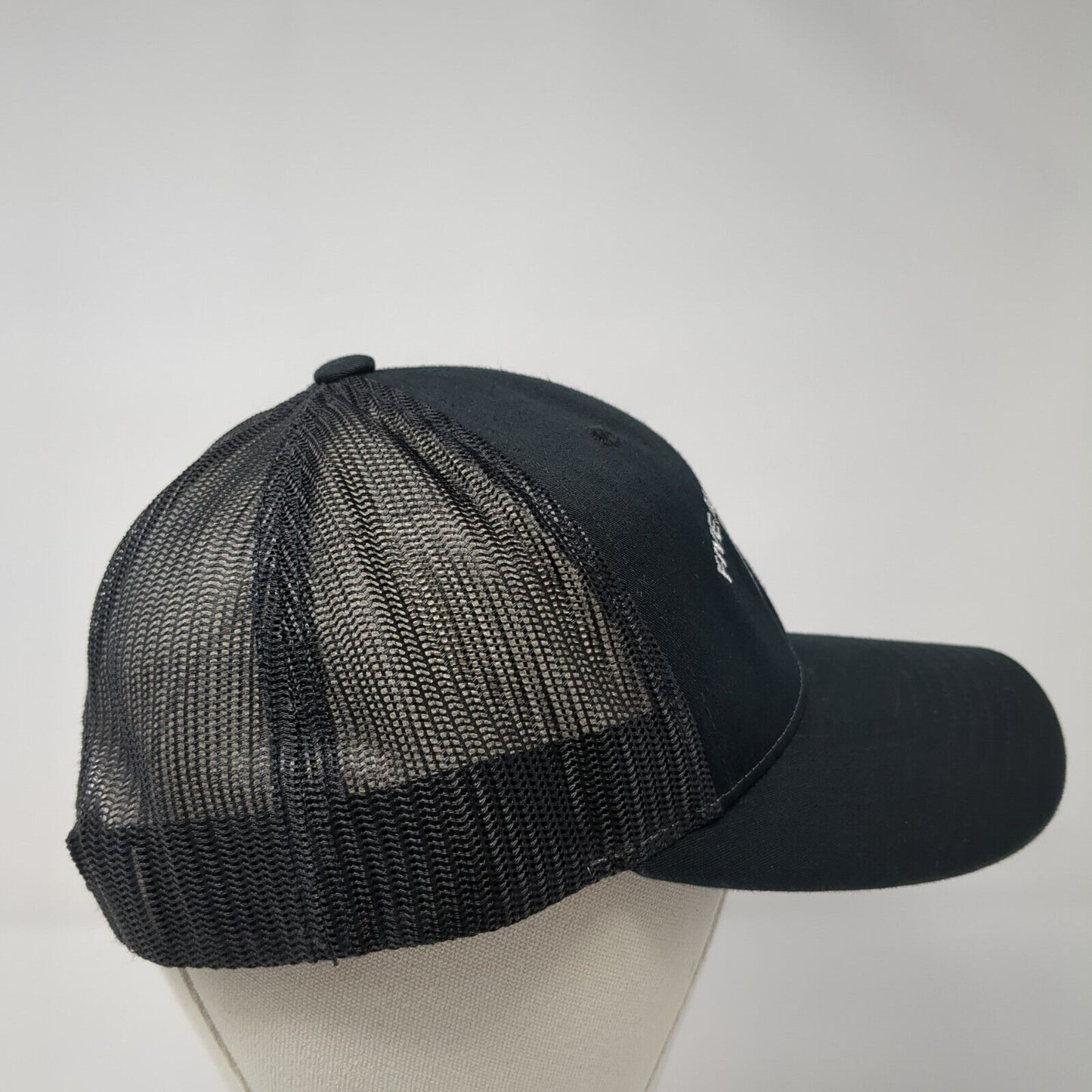 M5 Five Marys Farms Snapback Trucker Hat Black M/L Mesh Back 6 Panel