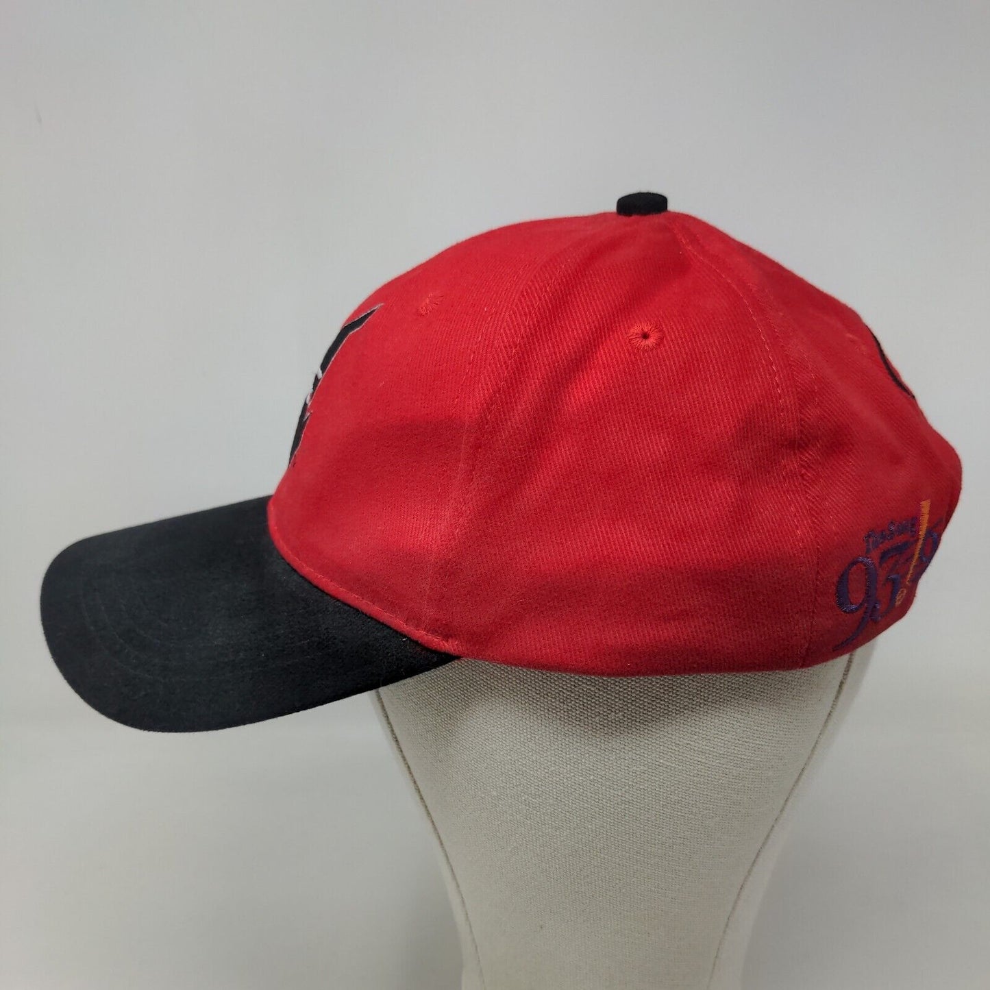 Indianapolis Indians Men's Snapback Hat Red Adjustable Embroidered Logo Pepsi