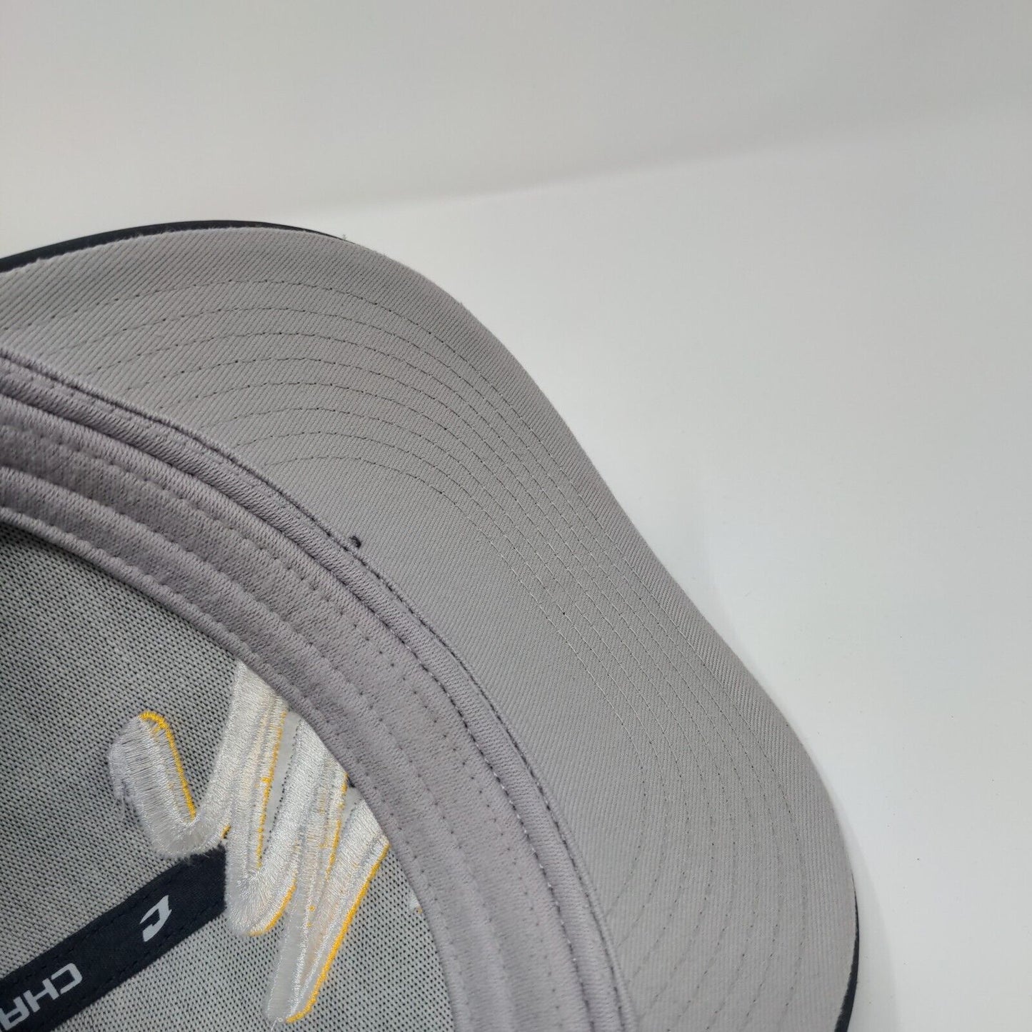 Letter M Fitted Hat Blue S/M C-Fit Embroidered Breathable 6 Panel Champro